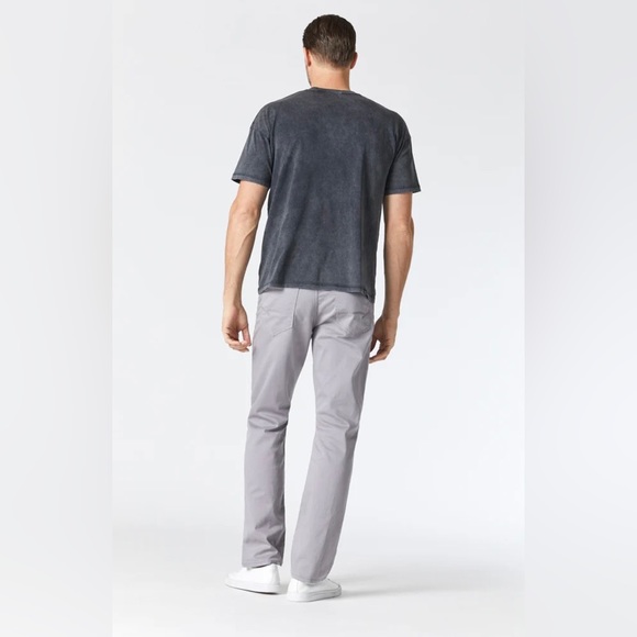Mavi "Matt"  Relaxed Straight Leg Pants | Light Grey | Size 32/30 - Picture 6 of 16